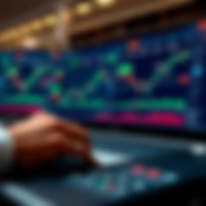 User-friendly trading platform interface showing charts and trading options