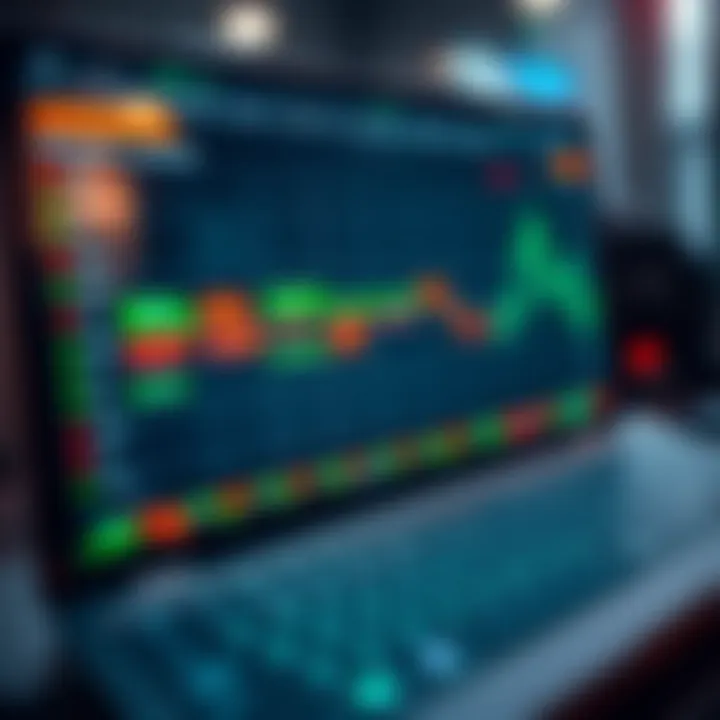 Economic calendar interface displaying scheduled Forex market events with color-coded impact levels