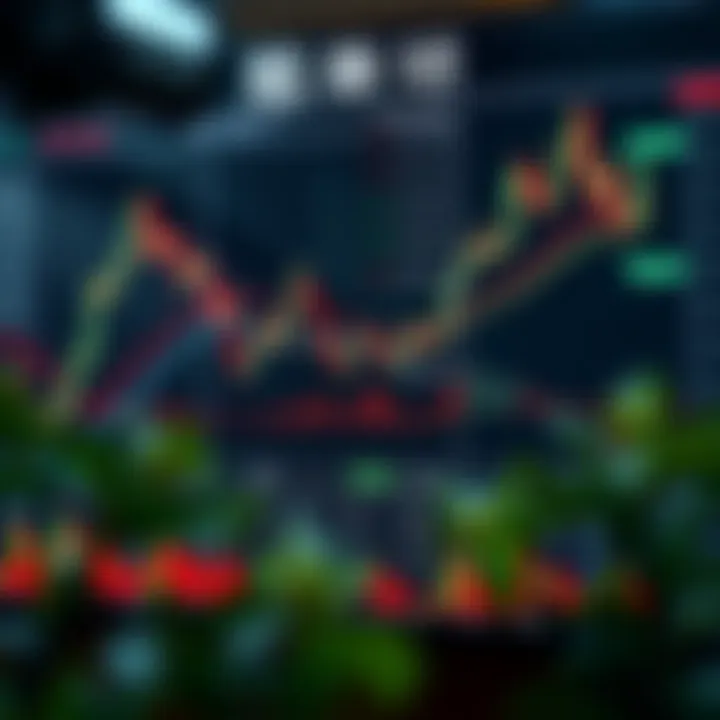 Detailed chart showing various Japanese candlestick patterns used for market analysis