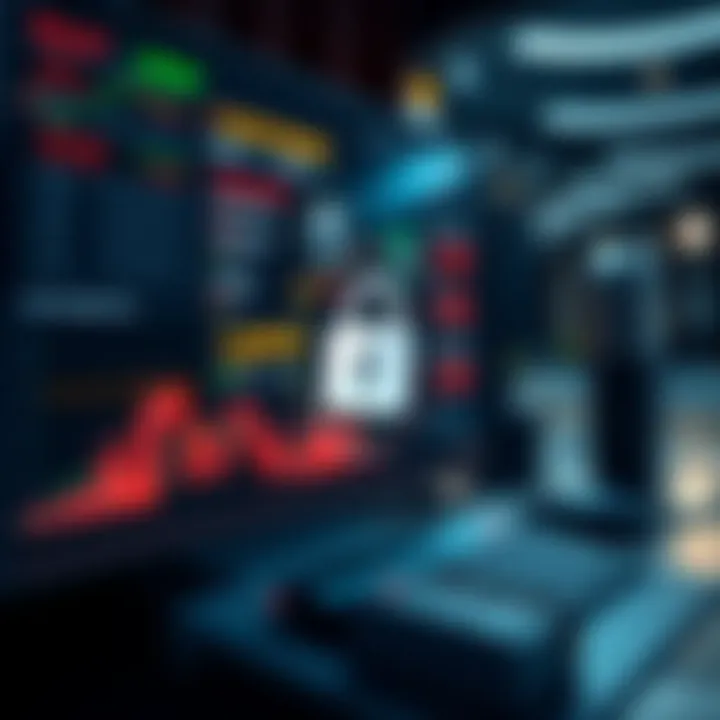 Secure trading environment showcasing encryption and safety features for online trading