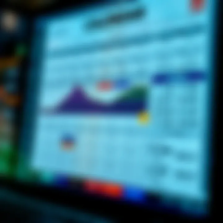 Economic calendar displaying key Forex market events with dates and impact levels