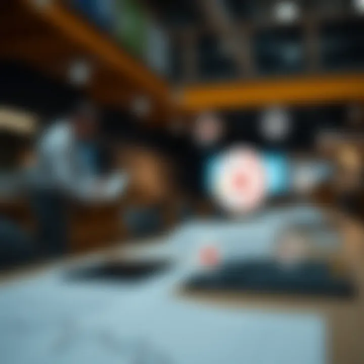 Graphic showing the integration of organizational culture and technology in enhancing risk decision-making