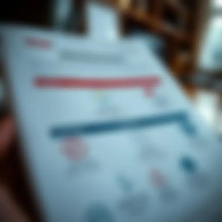 Diagram illustrating risk assessment components including identification, evaluation, and mitigation