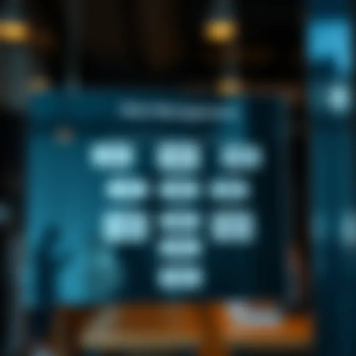 Flowchart illustrating risk management phases including identification, assessment, and mitigation strategies