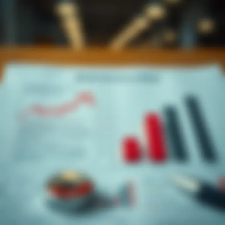 Graphical representation of risk assessment and opportunity identification within a business strategy