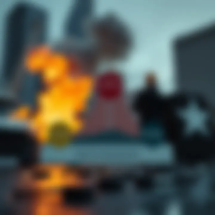 Diagram showing strategic phases of disaster management including prevention, response, and recovery