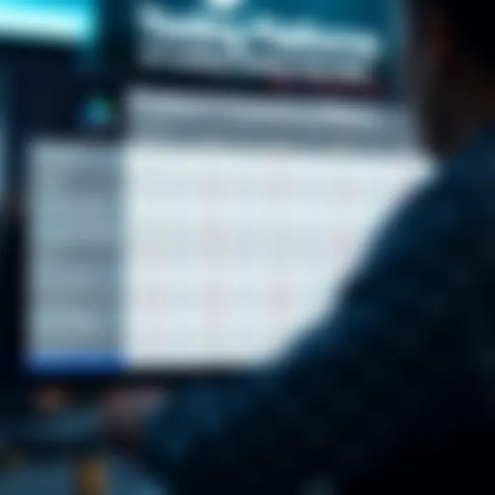 Feature Comparison of Leading Trading Platforms Comparison chart highlighting features such as usability, costs, and security of different trading platforms