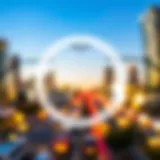 Diagram illustrating key phases of risk management including identification, evaluation, and mitigation