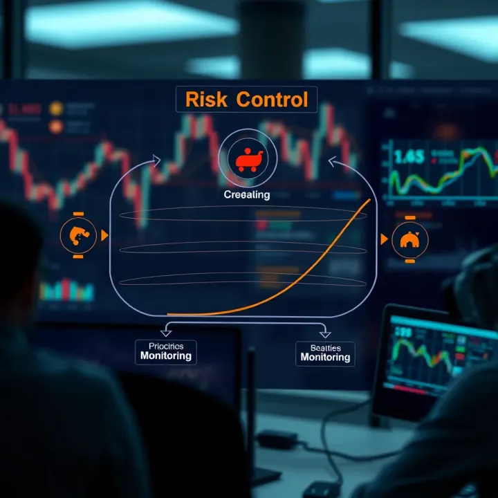 Continuous Monitoring and Communication for Risk Control Diagram showing continuous monitoring and communication channels for effective risk control