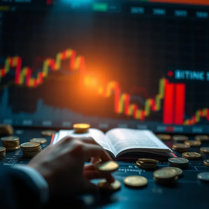 Investment Risks and Safety Measures in Binary Options Trading Conceptual graphic showing financial risks and security measures for investors in binary options trading