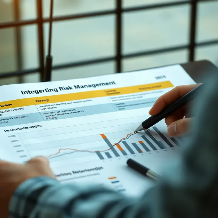 Strategies for Integrating Risk Management into Business Decisions Chart depicting recommended strategies to integrate risk management within organizational decision making