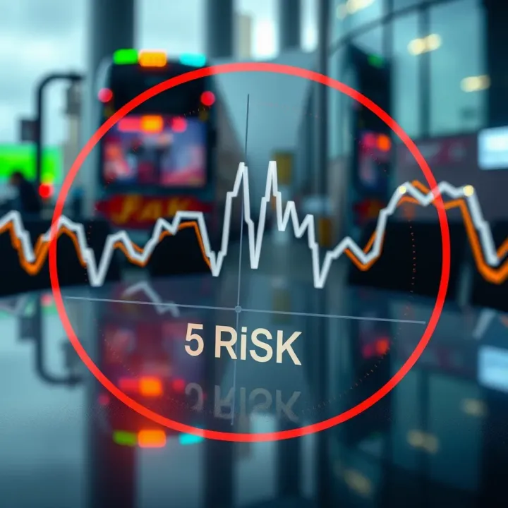 Conceptual graphic showing strategies for effective risk assessment and mitigation in business environments