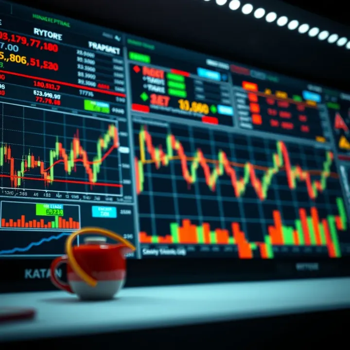 Risk Management Approaches in Binary Options Trading Risk management techniques displayed with charts and financial symbols