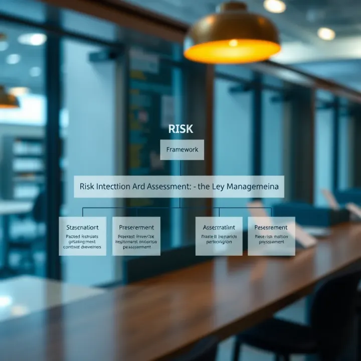 Diagram illustrating the framework for risk identification and assessment under the risk management law