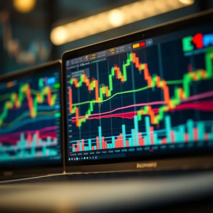 Technical Indicators and Patterns for Market Evaluation Various technical indicators and patterns used on financial charts for market evaluation